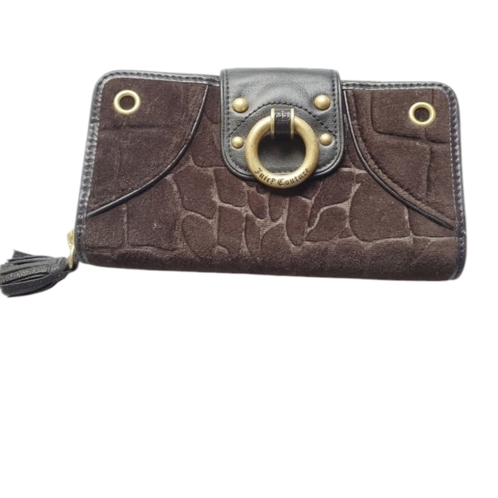 Juicy Couture Brown Clutch Wallet